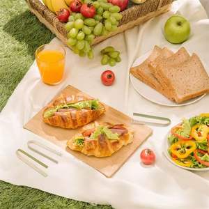 Bambus Küchen utensilien Tee Clip Zange 15CM Mikrowelle sicher umwelt freundlich - Product Image 4