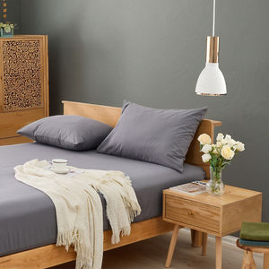 Tissu anti-ondes électromagnétiques (EMF) 15 % argent, taille US, pour drap-housse, récupération du jet lag, mise à la terre, usage hôtelier, 300 fils, certifié OEKO - Product Image 1