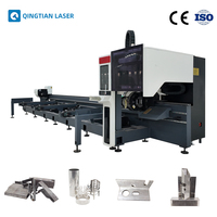 Máquina de Corte Láser de Fibra CNC de 4 Ejes y 3000W, Sistema de Carga Semiautomático, Procesamiento de Metal de Alta Eficiencia, Reducido Consumo