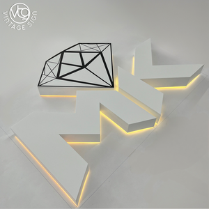 Chiếu sáng khách sạn dấu hiệu Acrylic dấu hiệu điện tử Hot Bán 3D chữ dẫn backlit với chất lượng cao - Product Image 3