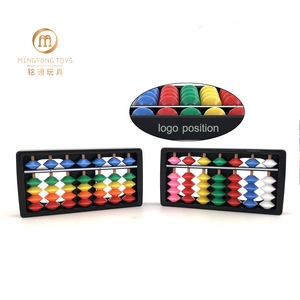 พิมพ์โลโก้ ของเล่นสั่งทำ ของเล่นโบราณ ของเล่นเสริมพัฒนาการ ของเล่นพลาสติก 7 แท่ง ของเล่นนักเรียน ลดราคา แหวนตัวอักษร ลูกคิดมินิ ซอรอบัน ของเล่นเสริมทักษะ ของขวัญ - Product Image 1