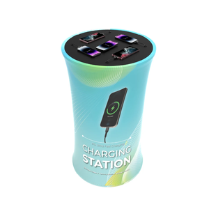 Table de charge portable rétroéclairée Y2 Power REX LUC, facile à transporter et à installer, station de charge pour téléphone avec personnalisation de la marque - Product Image 1