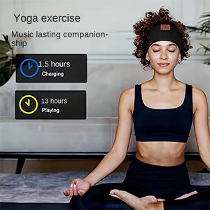 Casque d'écoute sans fil pour femmes, bandeau Bluetooth musical pour dormeur, <span class=keywords><strong>insomnie</strong></span>, sports, yoga, méditation - Product Image 3