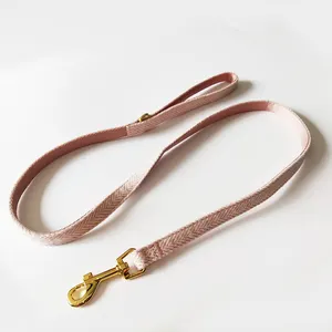 Conjunto de Correa y <span class=keywords><strong>Collar</strong></span> para Perro Personalizado de Moda en Algodón y Lana para Perros - Entrenamiento y Uso en Exteriores - Product Image 5