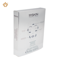 Emballage de soins de la peau de carte de papier coloré du fabricant chinois PR Box Masque facial en relief pour la beauté des cosmétiques Lotion pour la peau