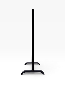 Sèche-serviettes électrique autonome Tuya WiFi avec contrôle par application, noir mat, 0-55°C ° C pour la salle de bain - Product Image 5