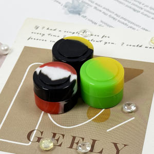 Petit pot en silicone pour l'extrait de fleurs, la cire, l'huile, le stockage, le concentré, le contenant - Product Image 6