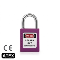 Cadenas de sécurité industriel 25 mm avec anse en acier pour LOTO (Lockout-Tagout)