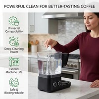 Tablettes de nettoyage effervescentes solides pour machine à expresso, détartrant et dégraissant