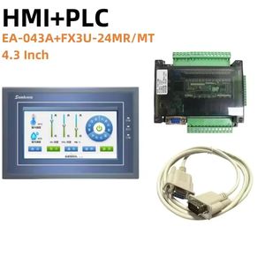 แผงควบคุมอุตสาหกรรม <span class=keywords><strong>Samkoon</strong></span> <span class=keywords><strong>EA</strong></span>-<span class=keywords><strong>043A</strong></span> HMI หน้าจอสัมผัส 4.3 นิ้ว และ PLC ซีรีส์ FX3U FX3U+<span class=keywords><strong>EA</strong></span>-<span class=keywords><strong>043A</strong></span>+สายเคเบิล - Product Image 3