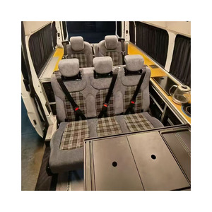 Camper <strong>Van</strong> Fold Flat <strong>Seat</strong> Bed Reclining Double <strong>Bench</strong> <strong>Seat</strong> for Motorhome Hiace <strong>Van</strong> Conversion <strong>Seat</strong> - Product Image 4