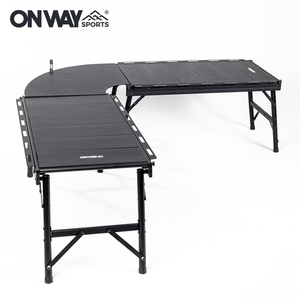 Nouvelle arrivée Table <span class=keywords><strong>de</strong></span> pique-nique IGT pliante en aluminium pour camping en plein air - Product Image 3