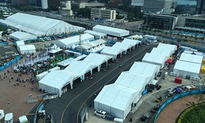 Tenda a Telaio Bianca Impermeabile di Alta Qualità per Fiere, Vendita Diretta dalla Fabbrica Cinese, Tende per Eventi all'Aperto in Lega di Alluminio per Fiere - Product Image 4