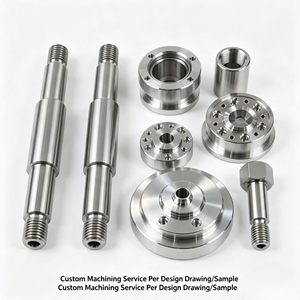 Servicio de Torneado CNC de Precisión Personalizado, Eje de Acero Inoxidable, Piezas Torneadas, Mecanizado de Torno CNC, Componentes Cilíndricos - Product Image 1