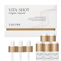 Sérum de soin de la peau à l'alpha-arbutine et à l'acide hyaluronique, ampoule liquide éclaircissante et blanchissante, vitamine C stabilisée, anti-âge, anti-rides