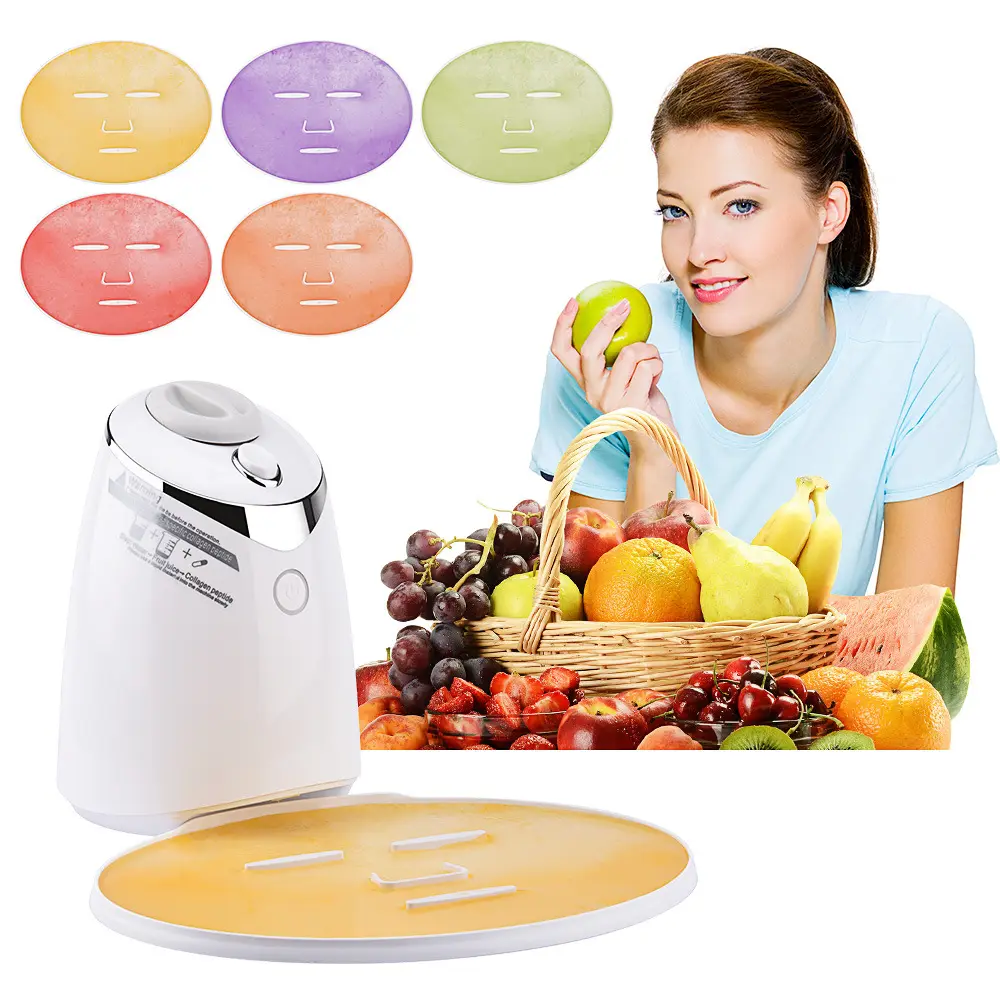 2022 DIY Face Beauty Skin Care Collagen Fruit Vegetable Natural Facial Mask Maker Machine Beauty Products For Women