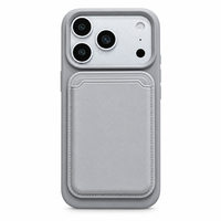 Étui portefeuille magnétique détachable OEM N52 avec support de carte et chargement sans fil en TPU pour iPhone 18 17 Air 16 15 Pro Max 14 Plus 13 12