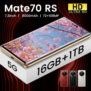 ベストセラーMate 70 RSスマートフォン5GデュアルSIMカード16GB + 1テラバイトメモリ108MPリアカメラHDスクリーンDeca Core Android 14 8000mAh - Product Image 5