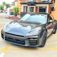 Kit carrosserie complet pour Porsche Panamera 971 à 976, transformation du pare-chocs arrière avec diffuseur, style ancien vers nouveau.