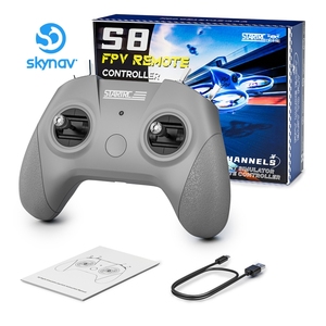 Manette de simulation de <span class=keywords><strong>drone</strong></span> FPV STARTRC S8 V3, 4 modes, pour <span class=keywords><strong>simulateur</strong></span> de <span class=keywords><strong>vol</strong></span> <span class=keywords><strong>DJI</strong></span> Liftoff SkyDive, contrôleur d'entraînement RC - Product Image 1