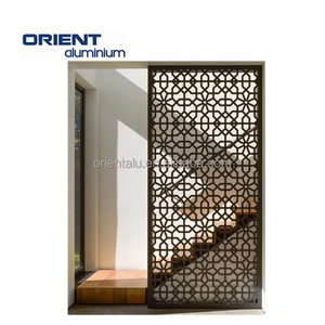 กระจังหน้าโลหะสำหรับตกแต่งแผงกั้นตัดด้วยเลเซอร์แผง<span class=keywords><strong>กั้น</strong></span>ตัดด้วยเลเซอร์สำหรับตกแต่งสวนอลูมิเนียม - Product Image 4