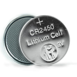 Батарейка-таблетка 3В CR2450, 2 штуки, идеально подходит для часов, пультов дистанционного управления и небольших электронных устройств. - Product Image 1