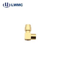SMA rf de la serie 250 Conectores de cable SMA, soldadura macho de ángulo recto para 250. Cable