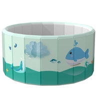 Piscine gonflable en PVC pour enfants, pliable, familiale, grande baignoire de natation pour bébés, pour l'extérieur