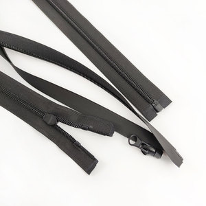 Deepeel KY104 5 #   Fermetures éclair en nylon invisibles à glissière simple, ouvertes, pour bagages et vêtements, 50-150 cm, étanches pour l'extérieur - Product Image 2
