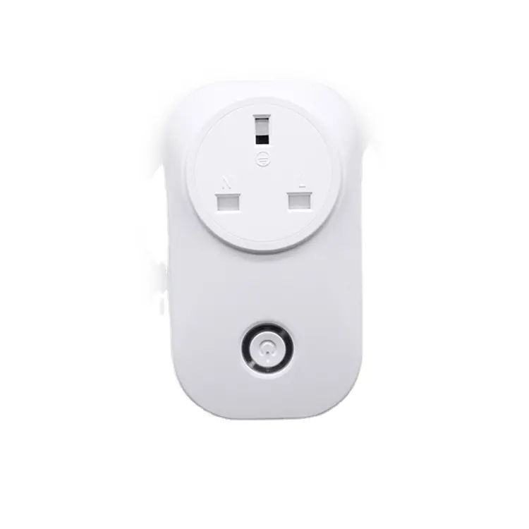 White Label Private Labeling 16A BLE UK Smart Plug Power Outlet for Remote Control