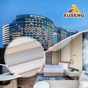 고품질 ASTM E84 방염 20온스 비닐 벽지 벽면 커버링 맞춤형 실내 벽화 프로젝트 (상업용 실험실용) - Product Image 5