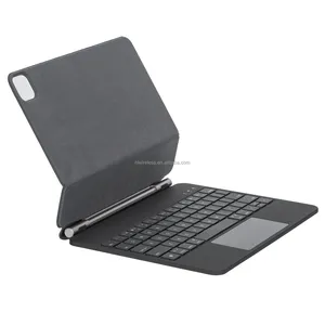 Magic Keyboard 11'' Case ABS Tablet Case Cover Smart Wireless BT Keyboard With Backlit Trackpad For IPad Air 4th Generation