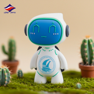 Longzhiyu, fournisseur depuis 18 ans, figurine d'action en PVC personnalisée, figurine de dessin animé mignonne, mini poupée en silicone 3D avec base en caoutchouc souple - Product Image 4