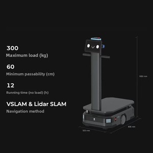 Robot de livraison industriel <span class=keywords><strong>PUDU</strong></span> T300, équipement d'automatisation mobile intelligent, appareil intelligent avec lecture vocale, moderne et haut de gamme - Product Image 2