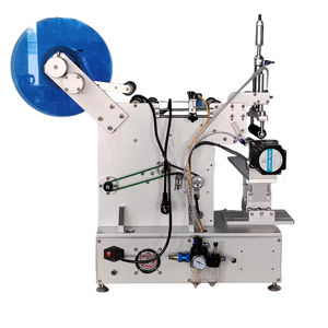 Máquina Etiquetadora Digital Semiautomática de Mesa, Rotativa 360° para Botellas Redondas, Multiusos - Product Image 2