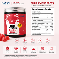 Gummies de Biotine 5000mcg Véganes – Complément Vitaminique pour Cheveux Sans Gélatine – Soutien Beauté – Certifié GMP – OEM ODM Marque Privée