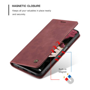 CaseMe กระเป๋าสตางค์สำหรับ VIVO <span class=keywords><strong>T1</strong></span> Y75 Y55 5G บัตรเครดิต Magnetic Flip ฝาครอบหนังสำหรับ VIVO <span class=keywords><strong>T1</strong></span> 5G/Y75 5G /Y5 - Product Image 3