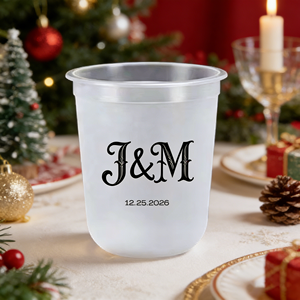 Gobelet jetable en PP transparent givré en forme de U, personnalisé avec logo, pour boissons froides et chaudes, avec couvercle, 90-380/500/700U, fabriqué sur mesure en usine - Product Image 6