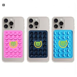 Support de téléphone portable en silicone à ventouse murale double face adhésive pour téléphone portable - Product Image 3