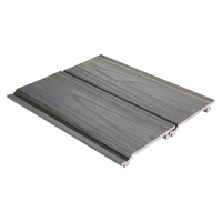 Panneau de plafond extérieur imperméable anti-UV en composite bois-plastique (WPC)
