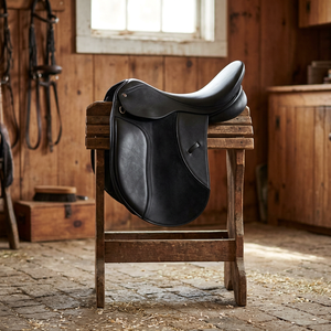 Selle de polo anglaise personnalisée pour l'endurance/saut d'obstacles en cuir véritable, arbre en bois personnalisable, tailles modèles P-JS-78900 - Product Image 3