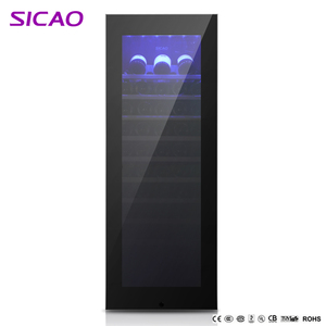 dubai tall metal 220 v termostato <span class=keywords><strong>bacardi</strong></span> venta al por mayor 72 botellas precio de luna llena gabinete de whisky refrigerador ca - Product Image 3