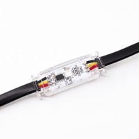 Guirlandes lumineuses LED RGB à émission à 360 degrés, 12V, étanches, éclairage extérieur permanent pour aménagement paysager et décoration de fêtes