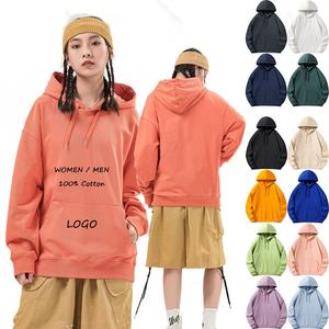 Hot Sale Autumn Women'<b>s</b> Hoodie <b>Men</b> Oversized <b>S</b> To 5 XL 100 % Cotton <b>Hoodies</b> Custom Logo Wholesale Blank <b>Hoodies</b> Unisex - Product Image 1