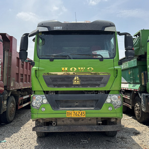 Camion benne basculante Howo 8X4 d'occasion en bon état, diesel <span class=keywords><strong>Euro</strong></span> <span class=keywords><strong>2</strong></span> <span class=keywords><strong>Euro</strong></span> 3, conduite à gauche, pour charges lourdes, à vendre - Product Image 5