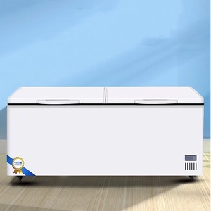Refrigerador/Congelador de Postres Freaze, Congelador Vertical, Refrigerador de Gran Capacidad, Refrigeración de Caja Reductora - Product Image 1