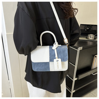 Sacs à bandoulière classiques pour femmes, vente en gros, sacs à bandoulière carrés décontractés en PU pour femmes