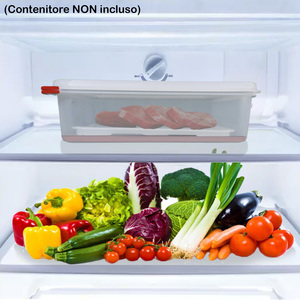 Araven GN 1/1ตะแกรงระบายน้ำอาหารสีขาว47x27x2h-for เก็บอาหารและสะเด็ดน้ำในเนื้อสัตว์ - Product Image 6