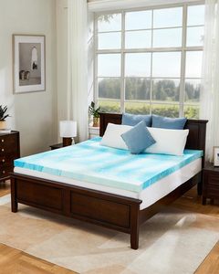 <strong>matress</strong> <strong>topper</strong> gel memory foam mattress <strong>topper</strong> 10cm 3 4 inch for baby soft bed mattress home twin size with high density foam - Product Image 2