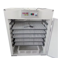 Incubadora Automática de Huevos 880 con Control Digital de Temperatura y Humedad para Aves de Corral